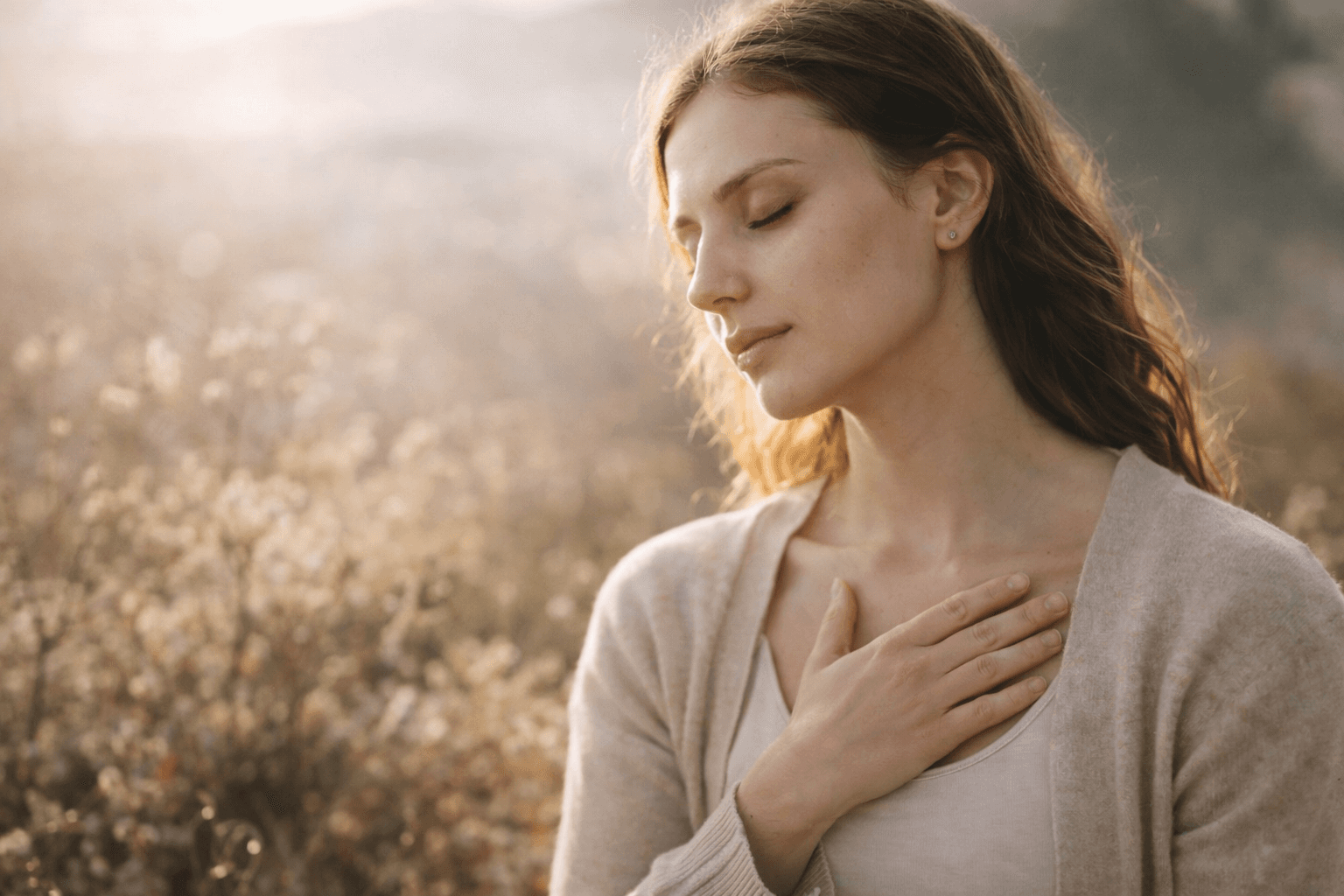 Serene wellness philosophy imagery